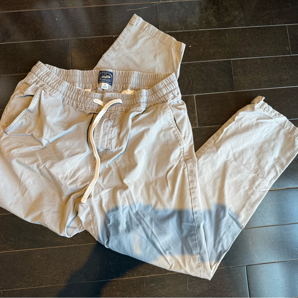 J. Crew Gray Pants with Elastic Waistband